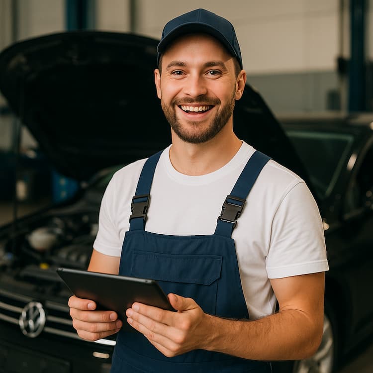 Garage management dashboard